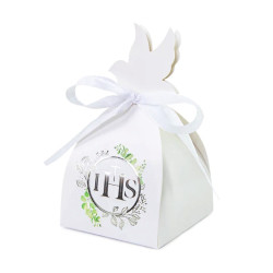 Boxes for guests IHS - silver, 6 pcs.