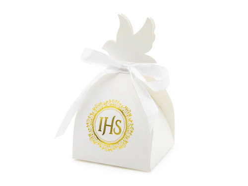 Boxes for guests IHS - gold, 6 pcs.