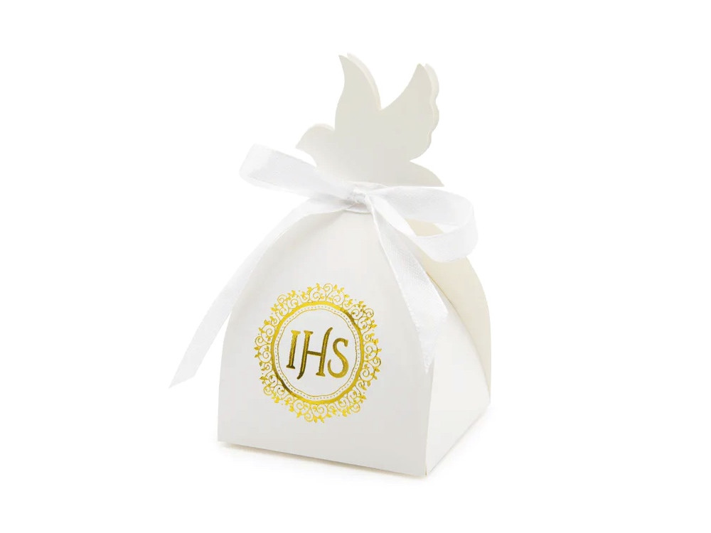 Boxes for guests IHS - gold, 6 pcs.