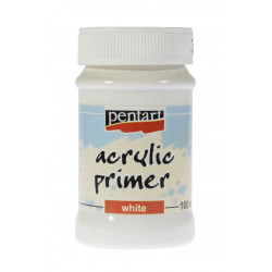 Podkład akrylowy - Pentart - biały, 100 ml
