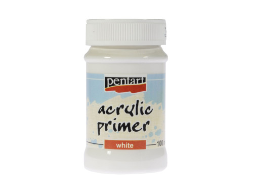 Acrylic Primer Pentart 100 ml - White