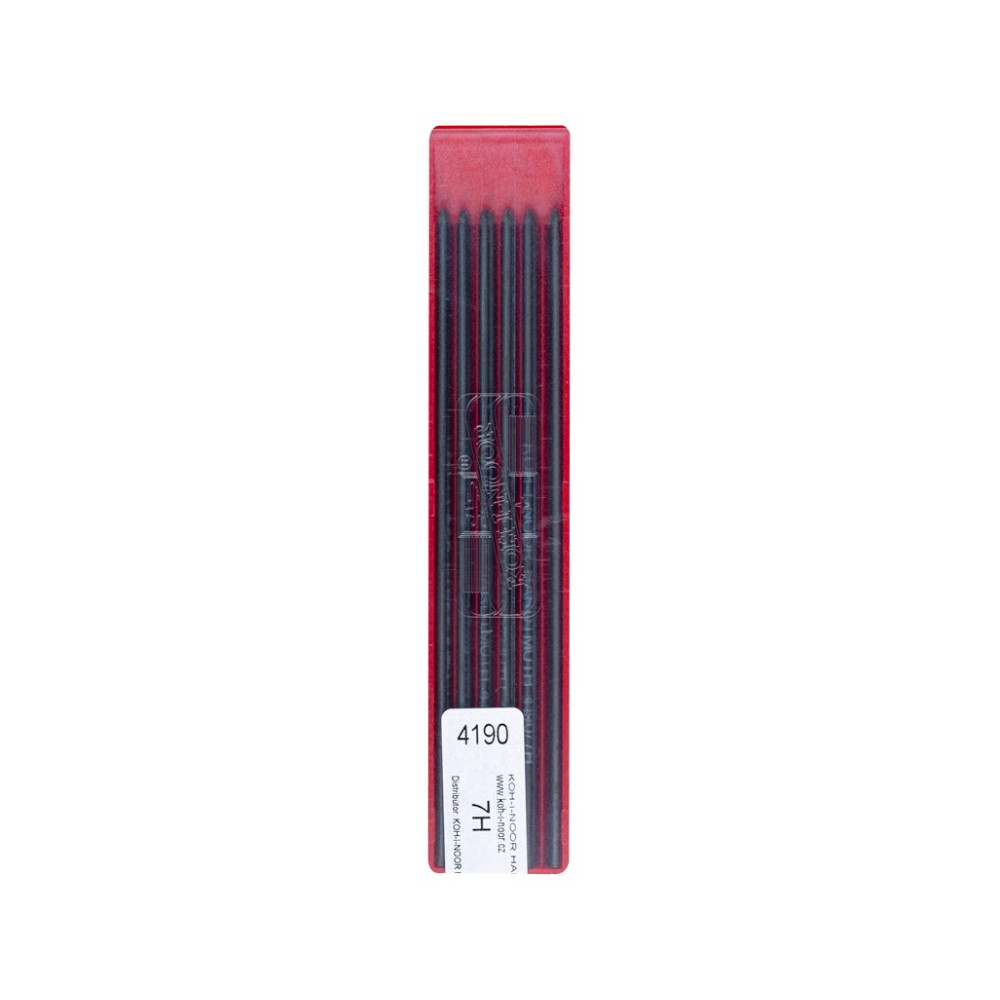 Auto-feed mechanical pencil lead refills - Koh-I-Noor - 7H, 2 mm