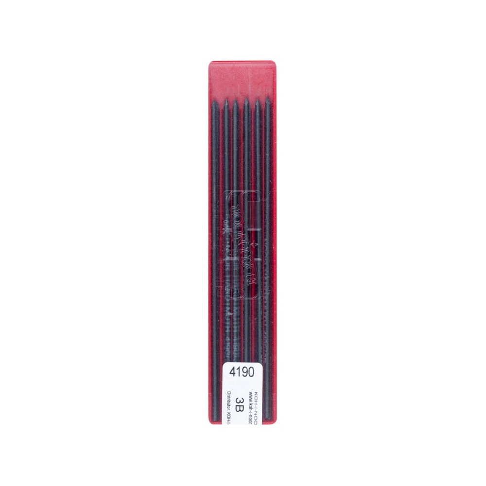 Auto-feed mechanical pencil lead refills - Koh-I-Noor - 3B, 2 mm