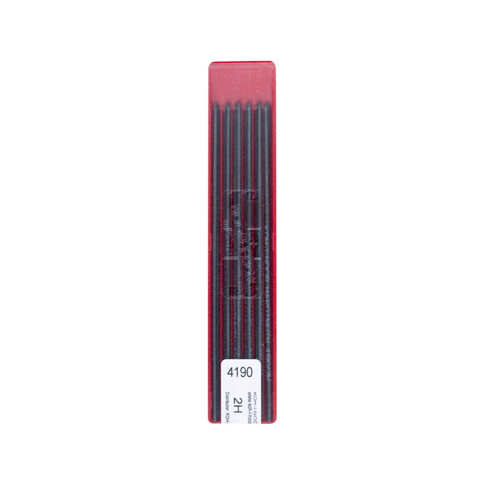 Auto-feed mechanical pencil lead refills - Koh-I-Noor - 2H, 2 mm