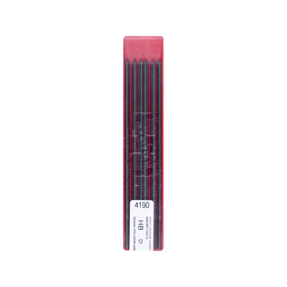 Auto-feed mechanical pencil lead refills - Koh-I-Noor - HB, 2 mm