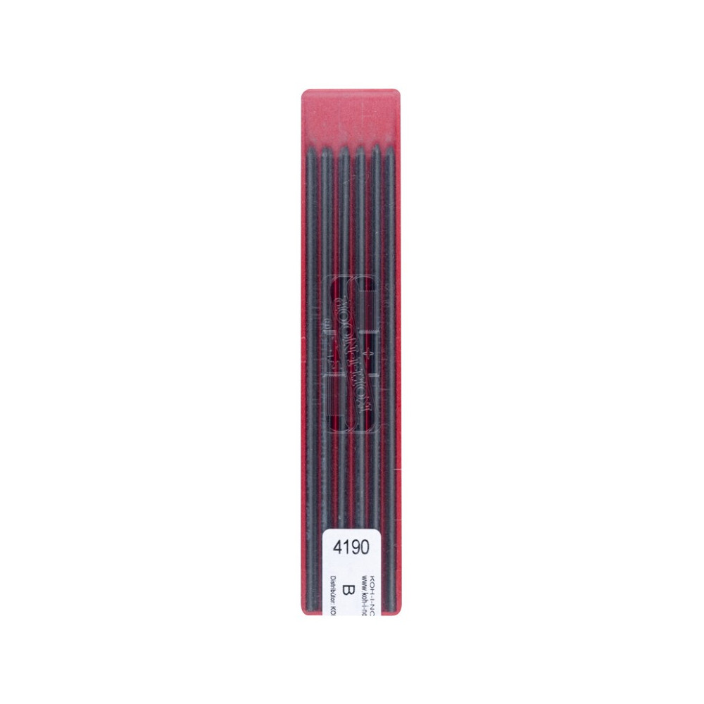Auto-feed mechanical pencil lead refills - Koh-I-Noor - B, 2 mm
