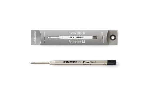 Refills for Drehgriffel Nr.1 pen - Leuchtturm1917 - Black, M, 2 pcs.