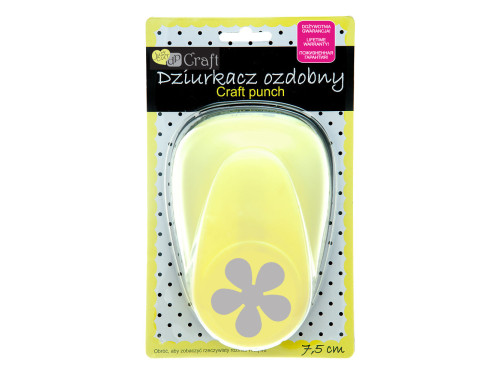 Dziurkacz ozdobny Kwiatek - DpCraft - 7,5 cm