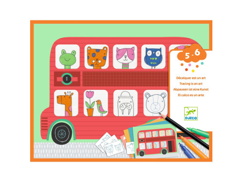 Tracing is and art set - Djeco