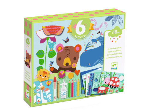 Set of 6 creative activities - Djeco