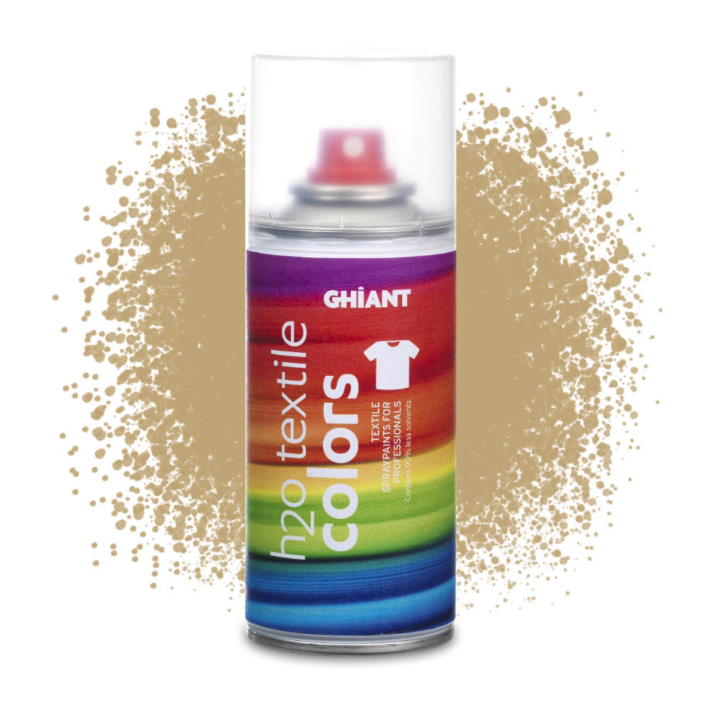 Textile spray paint H20 Textile Colors - Ghiant - gold, 150 ml