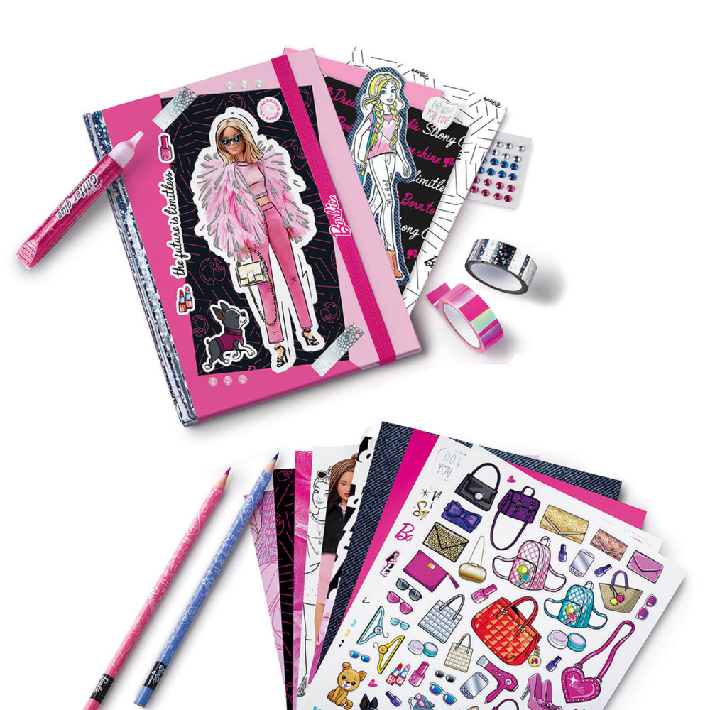 Scrapbooking Barbie set for kids - Maped