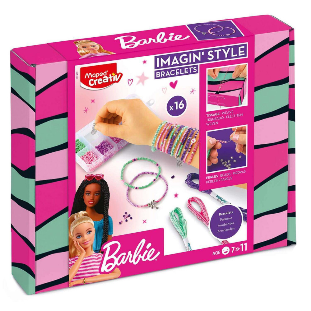 Zestaw bransoletek Barbie Imagin' Style dla dzieci - Maped