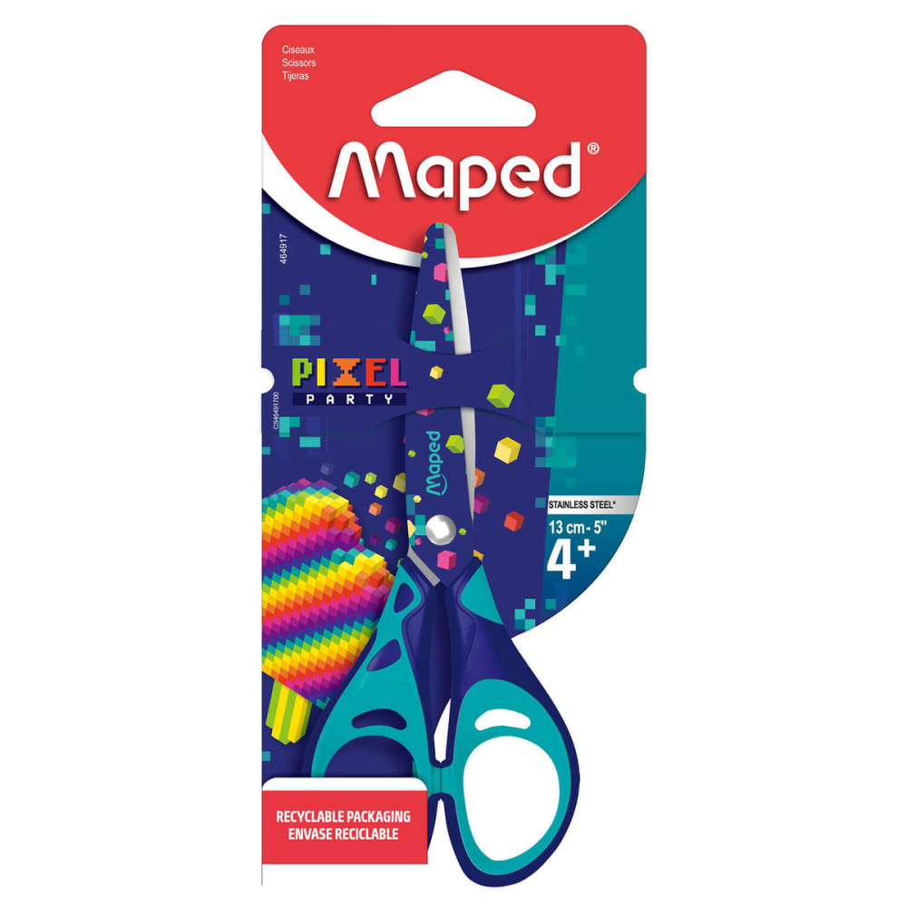 Pixel school scissors - Maped - 13 cm