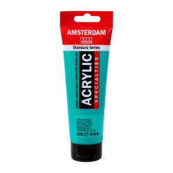 Acrylic paint in tube - Amsterdam - 836, Metallic Green, 120 ml