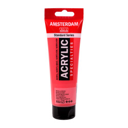Acrylic paint in tube - Amsterdam - 832, Metallic Red, 120 ml