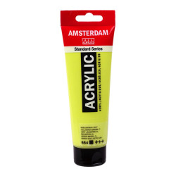 Acrylic paint in tube - Amsterdam - 664, Yellowish Green Light, 120 ml