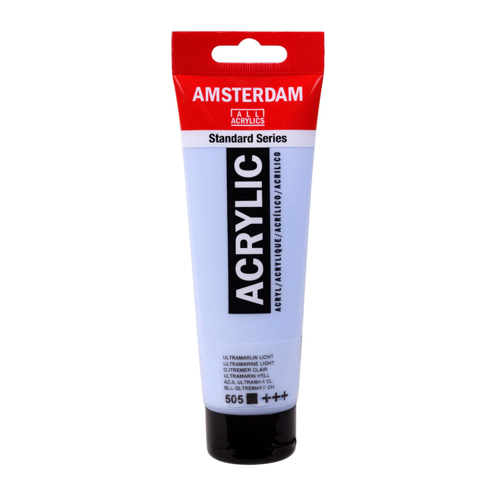Acrylic paint in tube - Amsterdam - 505, Ultramarine Light, 120 ml