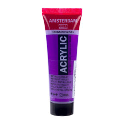 Acrylic paint in tube - Amsterdam - 835, Metallic Violet, 20 ml