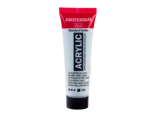Farba akrylowa - Amsterdam - 750, Bluish Grey Light, 20 ml