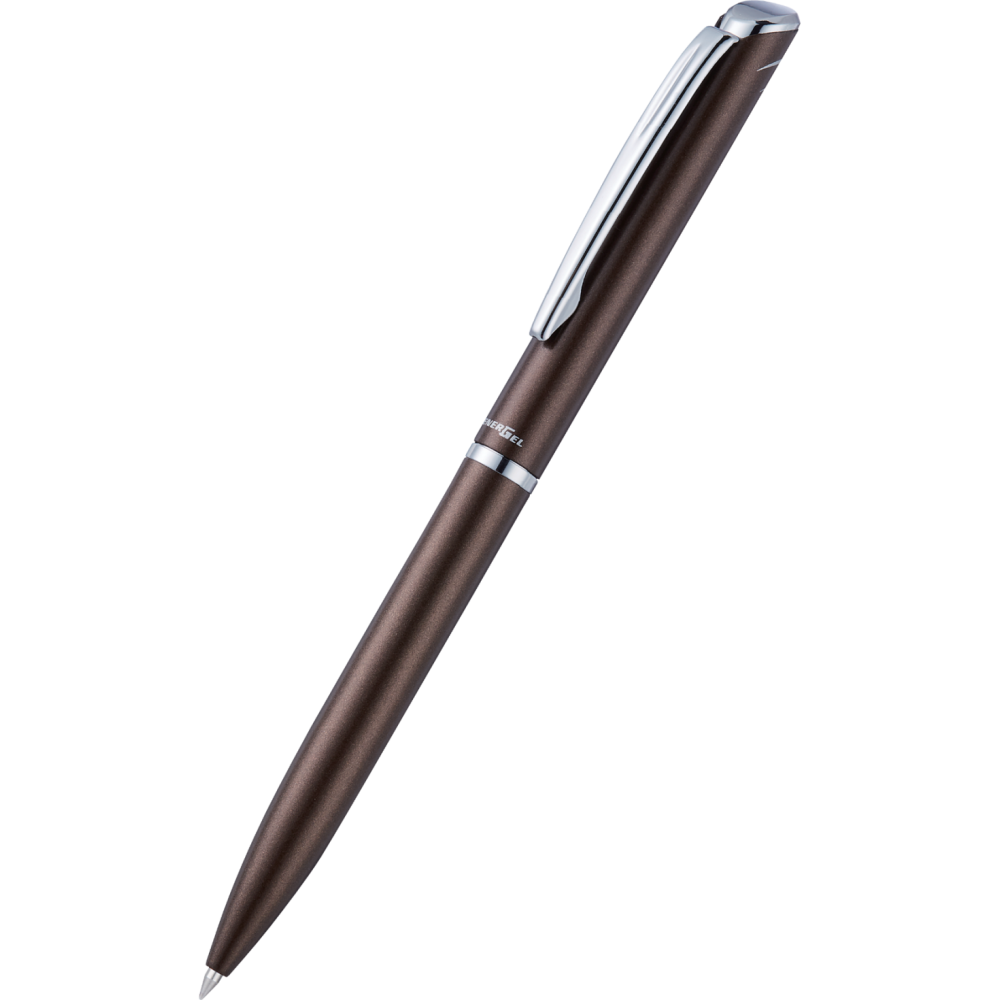 Ballpoint pen EnerGel 2007 - Pentel - brown, 0,7 mm