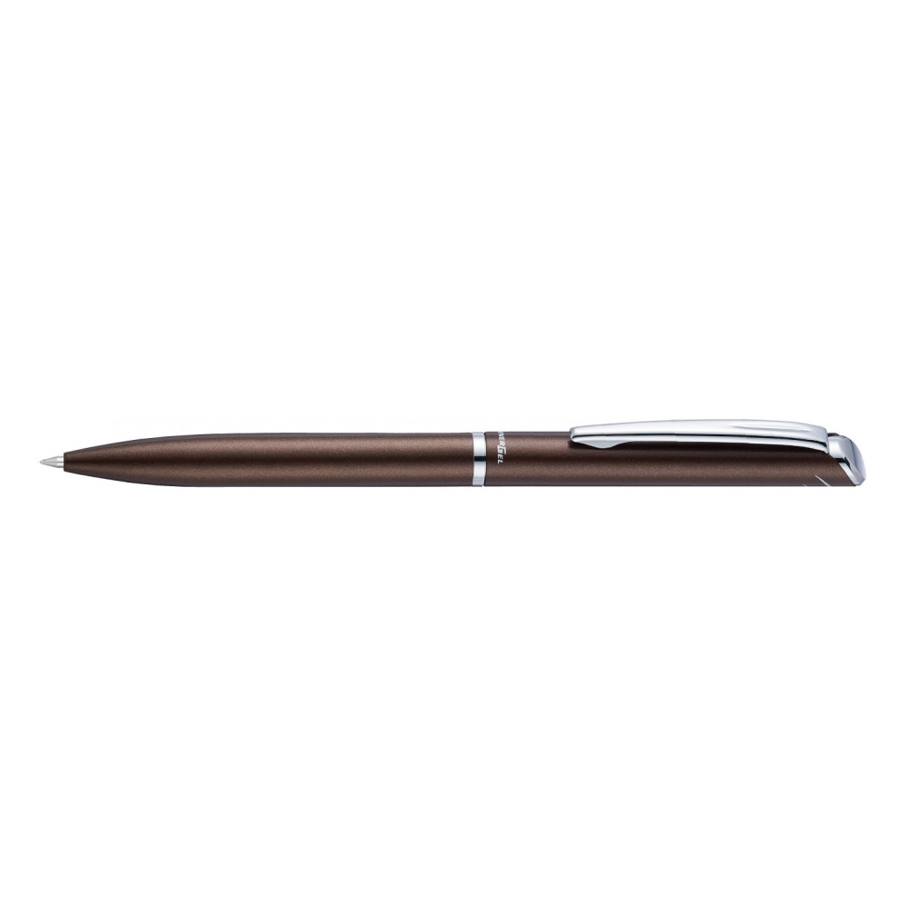 Ballpoint pen EnerGel 2007 - Pentel - brown, 0,7 mm