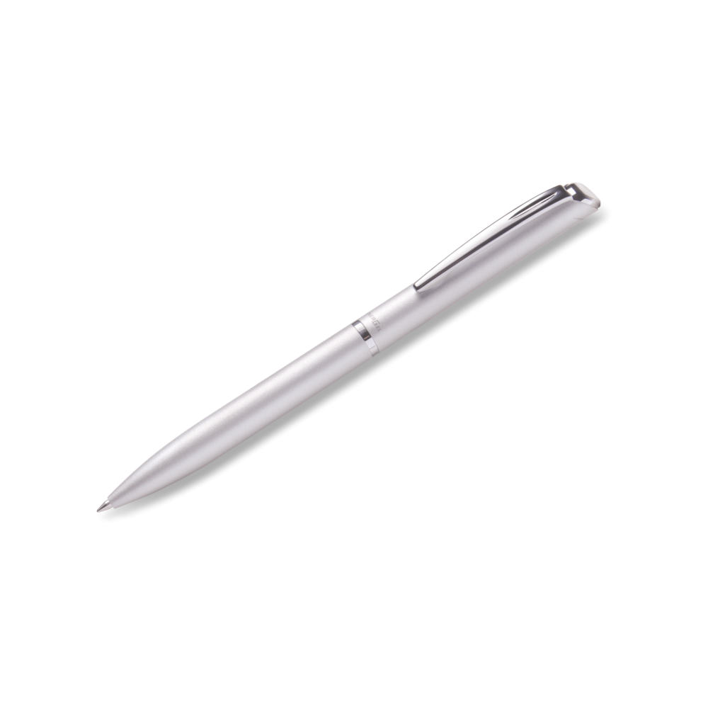 Ballpoint pen EnerGel 2007 - Pentel - silver, 0,7 mm