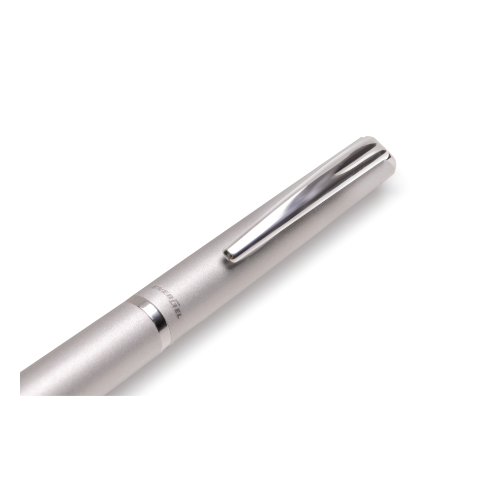 Ballpoint pen EnerGel 2007 - Pentel - silver, 0,7 mm