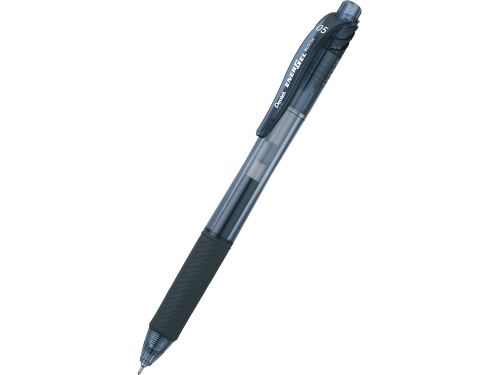 Rollerball needle tip pen EnerGel 105 - Pentel - black, 0,5 mm