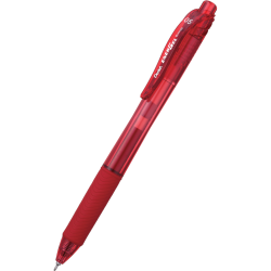 Cienkopis kulkowy EnerGel 105 - Pentel - czerwony, 0,5 mm