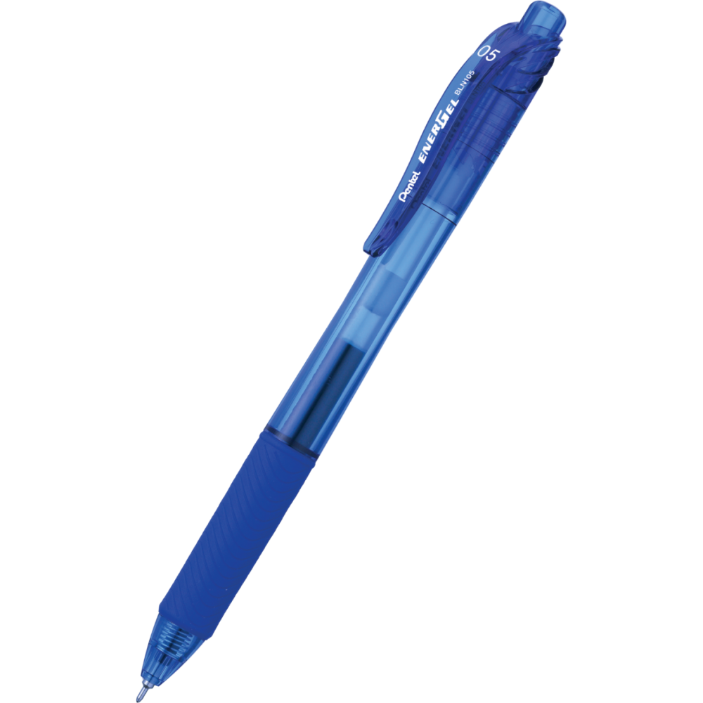 Cienkopis kulkowy EnerGel 105 - Pentel - niebieski, 0,5 mm