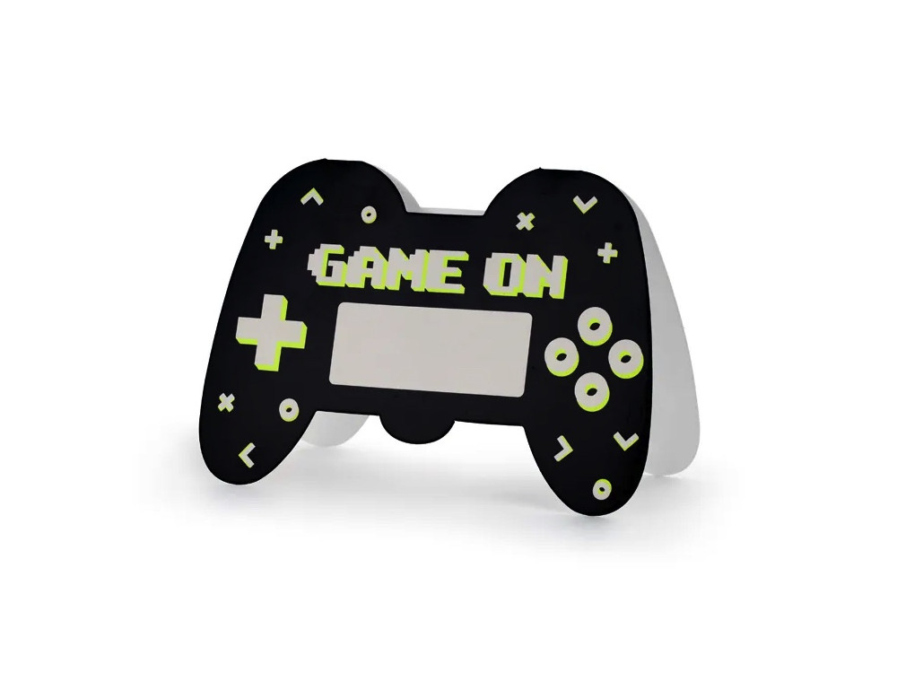 Zaproszenia urodzinowe Gamepad - 6 szt.