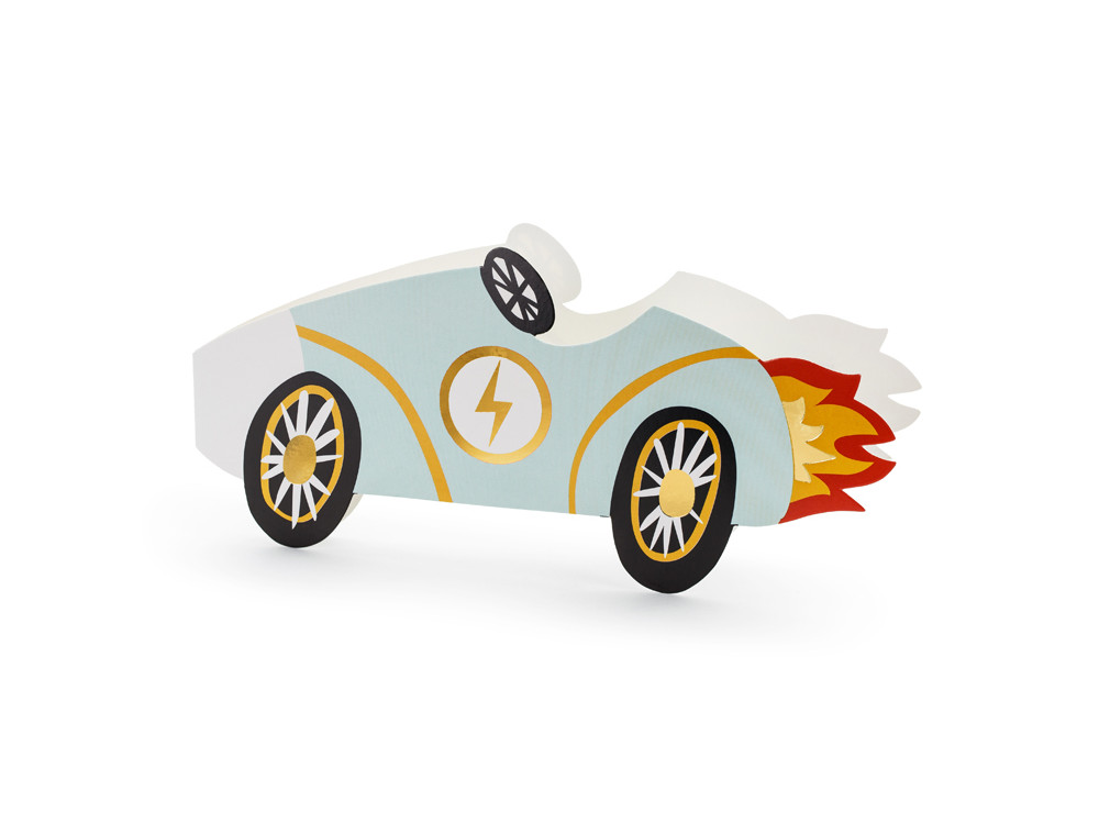 Birthday invitations Car - 6 pcs.