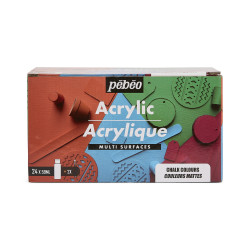 Set of acrylic paints - Pébéo - 24 x 59 ml