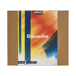 Set of Studio Gouache paints with accessories - Pébéo - 24 x 20 ml