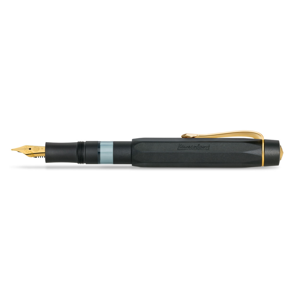 Fountain pen Sport Piston Filler - Kaweco - Black, EF