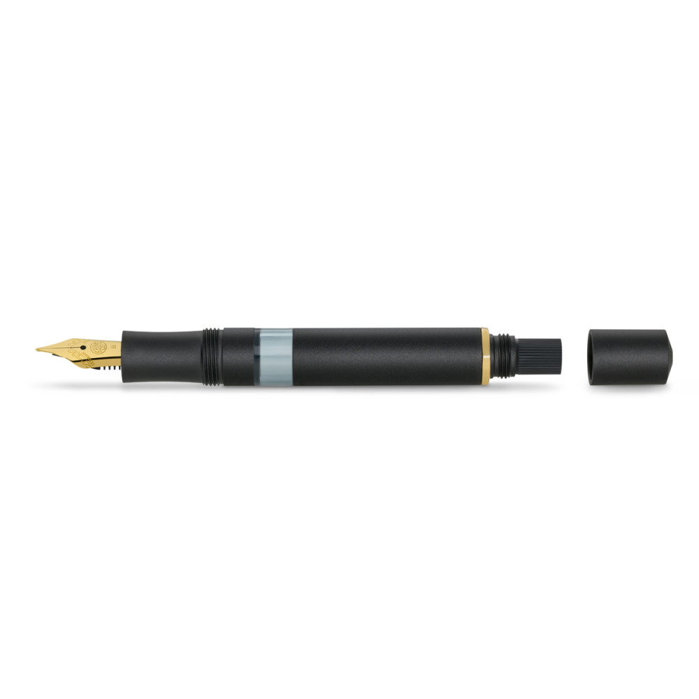 Fountain pen Sport Piston Filler - Kaweco - Black, EF
