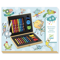 Box of colors set for kids - Djeco
