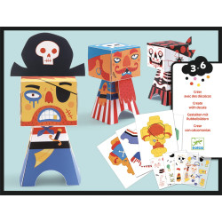 Create with decals set for kids - Djeco