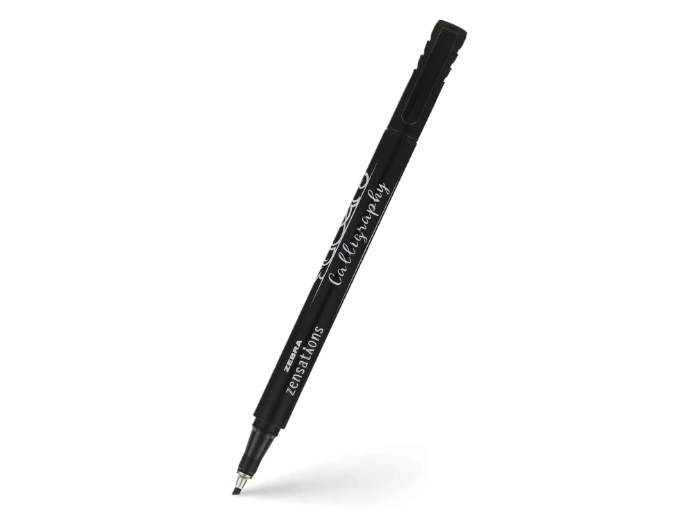Zensaions Calligraphy pen - Zebra - Black, 3 mm
