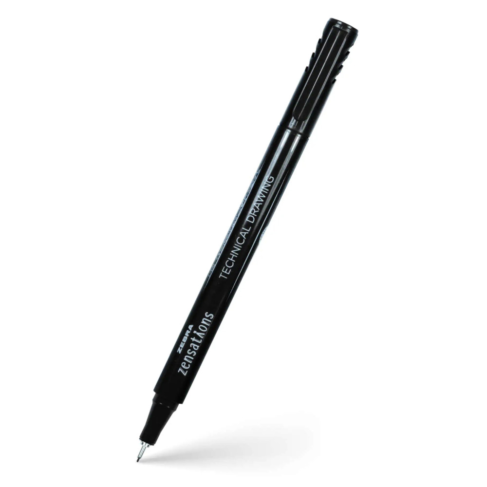 Zensations Technical Drawing pen - Zebra - Black, 0,2 mm