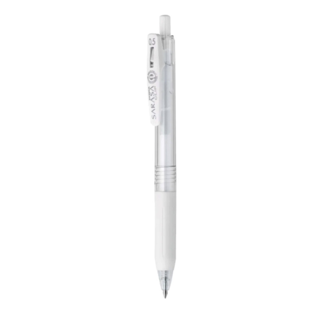 Sarasa Clip gel pen - Zebra - Milk White, 0,5 mm