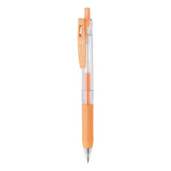 Długopis żelowy Sarasa Clip - Zebra - Milk Orange, 0,5 mm