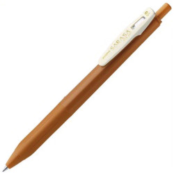 Długopis żelowy Sarasa Clip - Zebra - Vintage Carmel Yellow, 0,5 mm