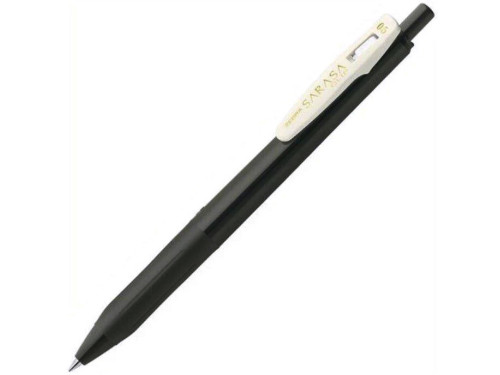 Sarasa Clip gel pen - Zebra - Vintage Sepia Black, 0,5 mm