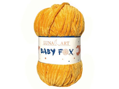 Włóczka poliestrowa Baby Fox - Luna Art - 25, 100 g, 120 m