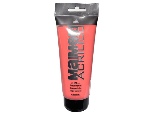 Acrylic paint Acrilico - Maimeri - 174, Crimson Lake, 200 ml