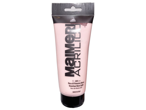 Farba akrylowa Acrilico - Maimeri - 209, Venetian Rose Light, 200 ml