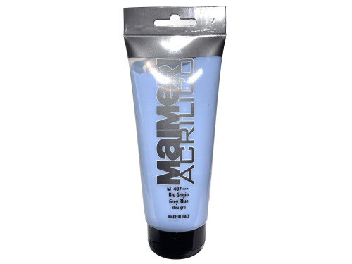 Acrylic paint Acrilico - Maimeri - 407, Grey Blue, 200 ml