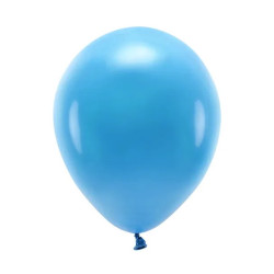 Latex Pastel Eco balloons - turquoise, 26 cm, 10 pcs.